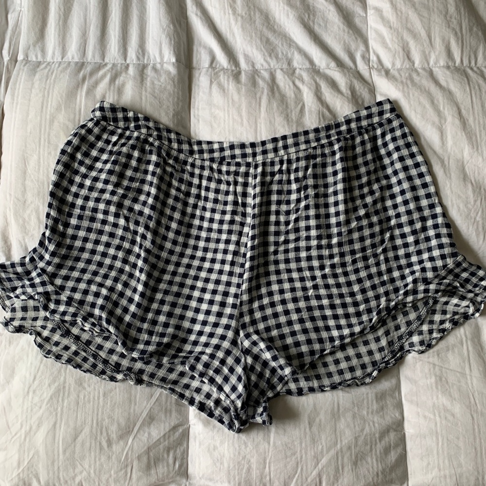 Plaid shorts